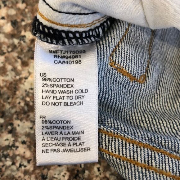 denim jean skirt - Picture 4 of 4